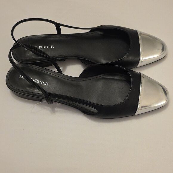 BRAND NEW MARC FISHER DELA CLOSED TOE SLINGBACK DRESS FLATS - Picture 1 of 15